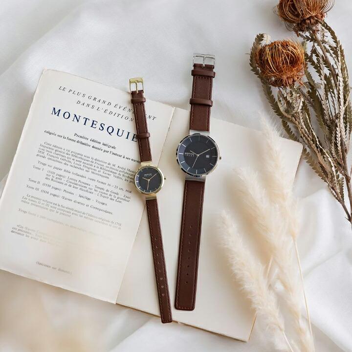 BERING ベーリング Ladies Scandinavian Solar Navy Blue スカンジナビアン ソーラー ネイビーブルー レディー 27mm 腕時計 正規品 3年保証 14627-537の画像