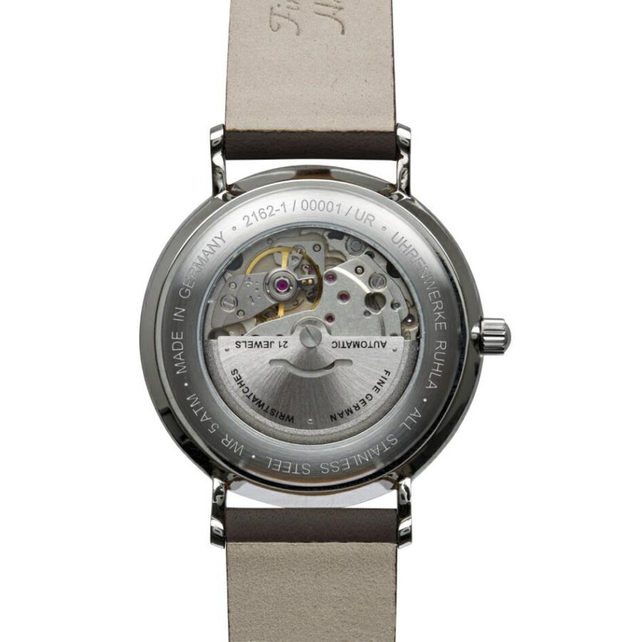 bauhaus バウハウス ポインテック社 21621 Automatic 自動巻き ステンレスケース ドイツ製 5気圧防水 メンズ ウォッチ 腕時計 正規品 2年保証 2162-1ATの画像