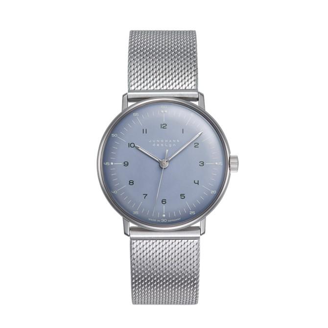 ユンハンス JUNGHANS マックス・ビル 手巻き ラベンダーダイアル 027 