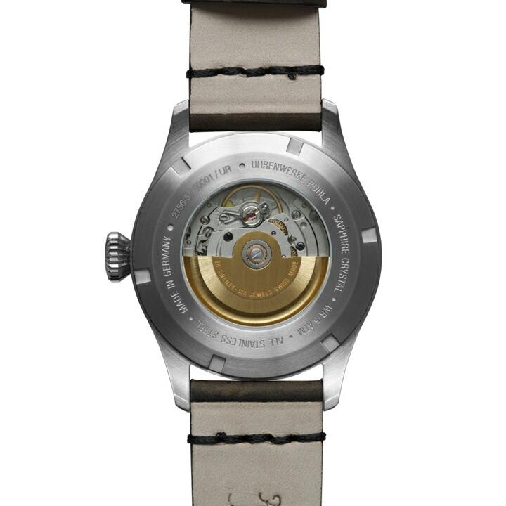ボーナスストア＋10% bauhaus バウハウス POINTtec（ポインテック社）アヴィエーション 自動巻き 42mm ベージュ蓄光文字盤 ドイツ製 腕時計 正規品 2756-5ATの画像