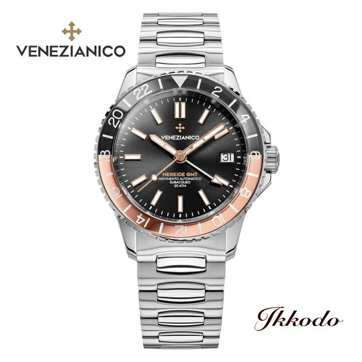ボーナスストア＋10% ヴェネチアニコ Venezianico NEREIDE GMT 39mm
