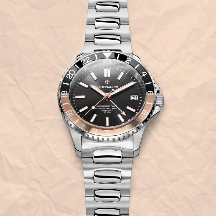 ボーナスストア＋10% ヴェネチアニコ Venezianico NEREIDE GMT 39mm