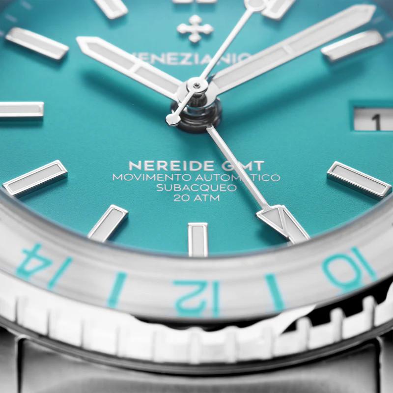 ボーナスストア＋10% ヴェネチアニコ Venezianico NEREIDE GMT 39mm 自動巻き 20気圧防水 イタリア製 2年保証 日本国内正規品 3521505Cの画像
