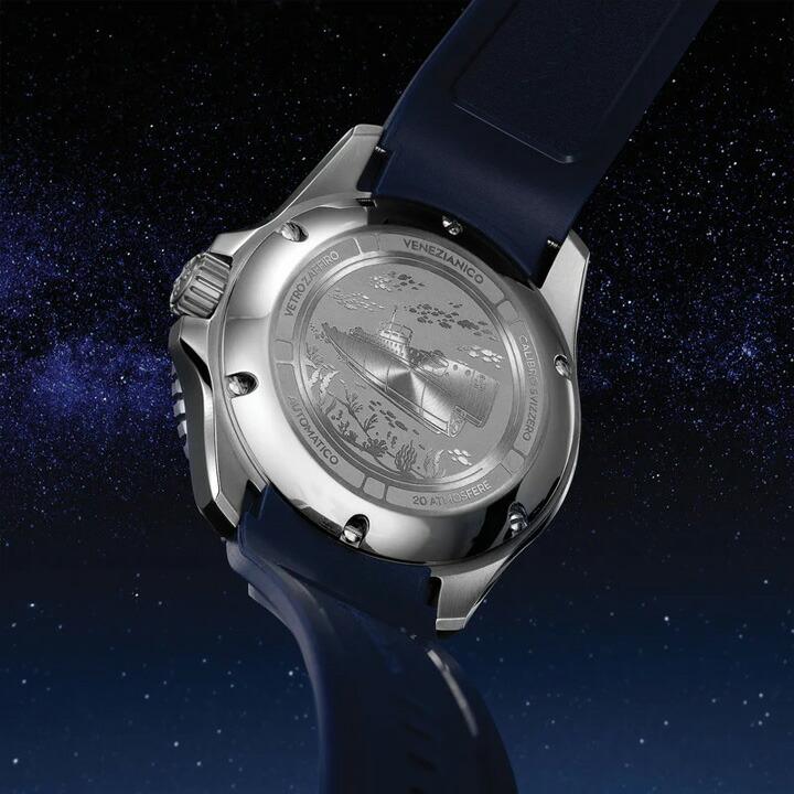 ボーナスストア＋10% ヴェネチアニコ Venezianico Nereide Avventurina 42mm アベンチュリン文字盤 自動巻き 20気圧防水 正規品 4521550の画像