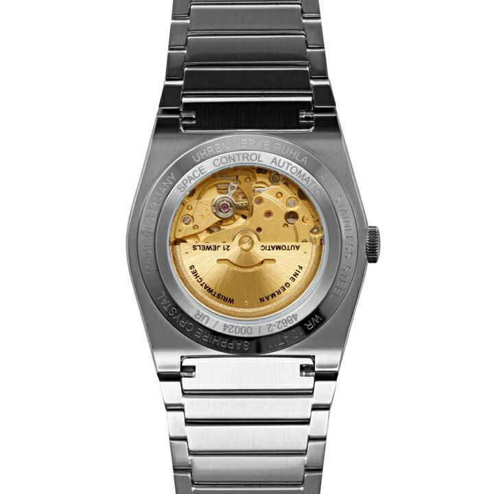 ルーラ ruhla POINTtec（ポインテック社）SPACE CONTROL  自動巻き 40mm ドイツ製 10気圧防水 腕時計 日本国内正規品 2年保証 4862M-2AT【4862M2AT】の画像