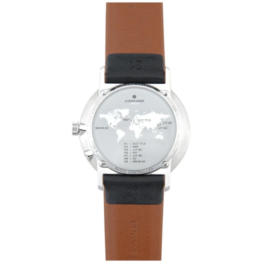 フォーム ユンハンス JUNGHANS メガ Form Mega 電波クォーツ メンズ