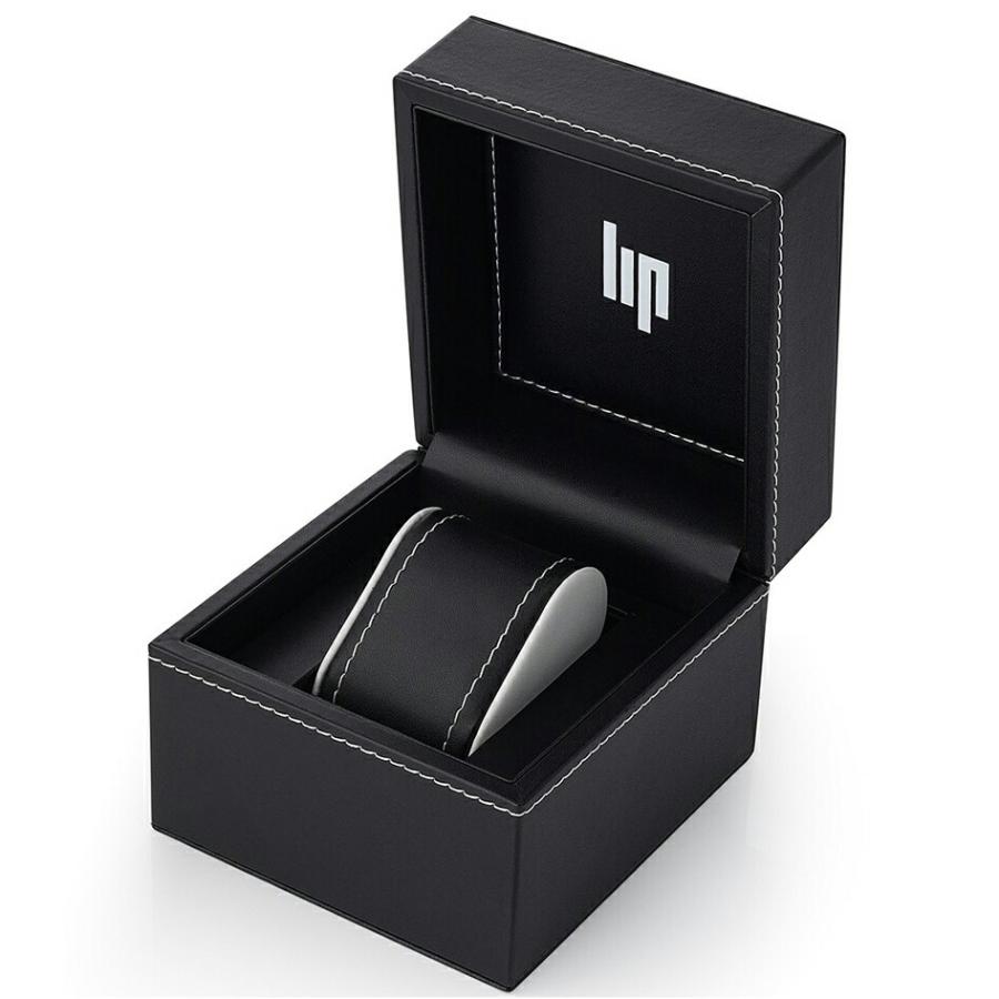 リップ LIP ヒマラヤマ HIMALAYA 29mm クォーツ スチールケース ブラック文字盤フランス製 レディース腕時計 正規品 2年保証  671612の画像
