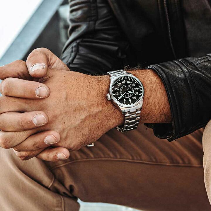 Laco ラコ PILOT Aachen39 パイロット アーヘン39 自動巻き 39mm