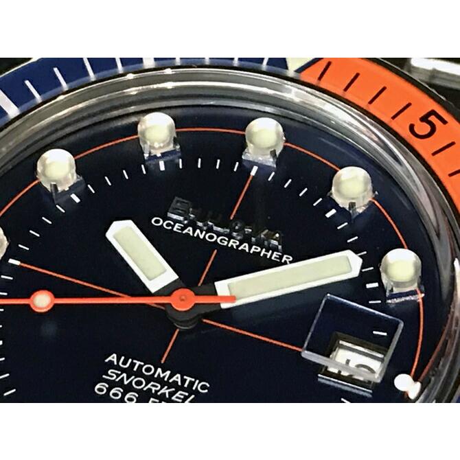 ボーナスストア＋10%  ブローバ BULOVA デビルダイバー 自動巻き 44ミリ ブルーダイヤル 20気圧防水 正規品 96B321の画像