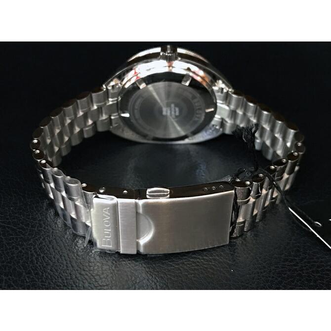 ボーナスストア＋10%  ブローバ BULOVA デビルダイバー 自動巻き 44ミリ ブルーダイヤル 20気圧防水 正規品 96B321の画像