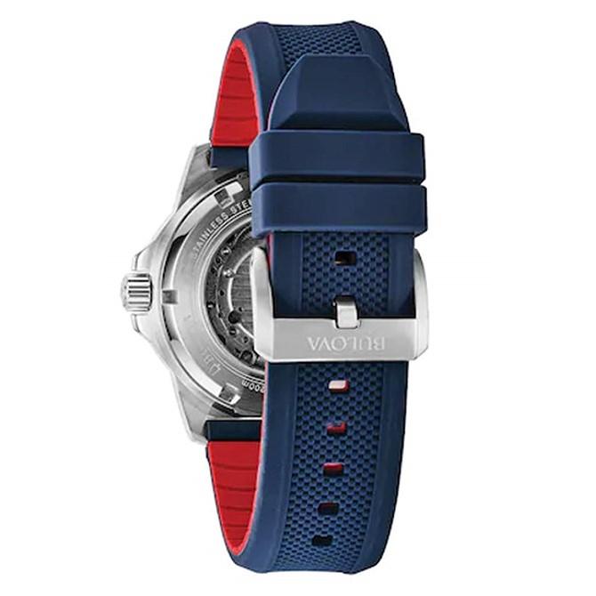 ボーナスストア＋10% ブローバ BULOVA マリンスター 自動巻き オープンハート 200M防水 正規品 98A225の画像