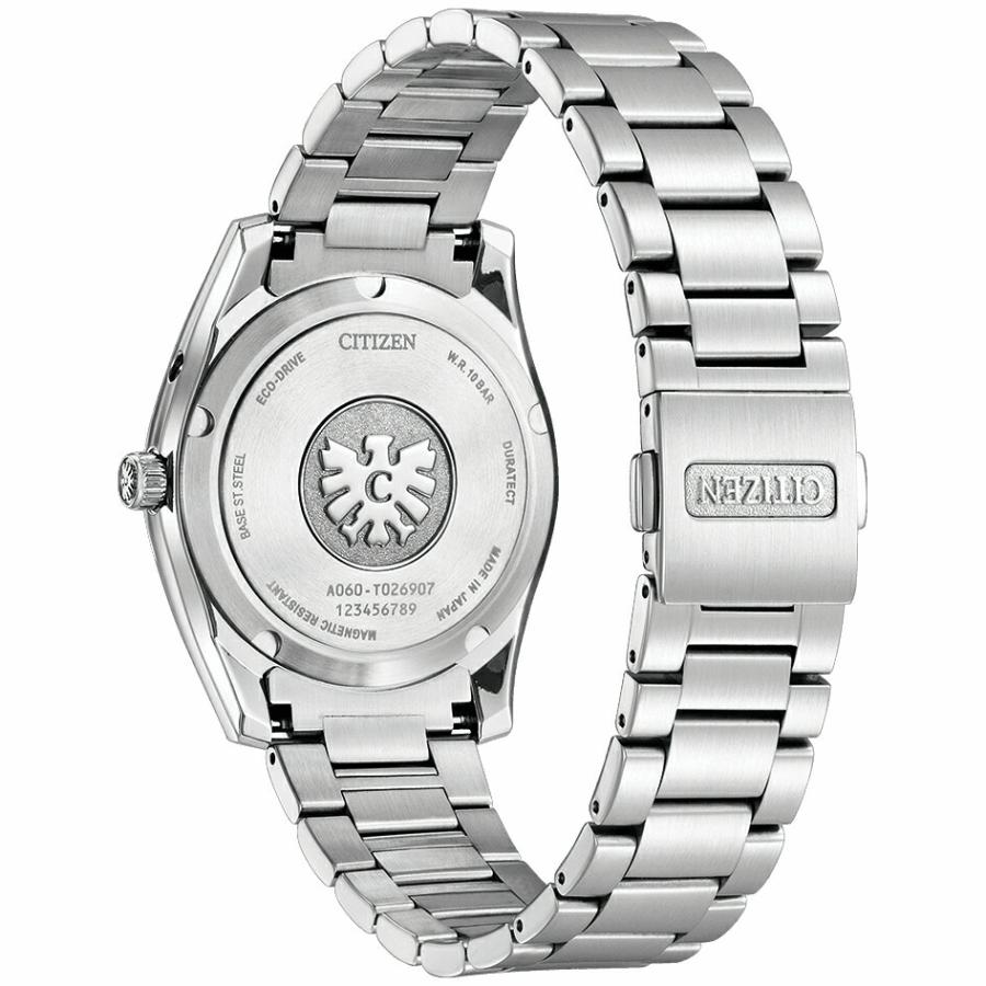 ボーナスストア＋10% ザシチズン The CITIZEN エコドライブ ECO-DRIVE 年差±5秒 光発電 10気圧防水 メンズ腕時計 正規品 10年保証 AQ4080-52L｜ikkodo-online｜03