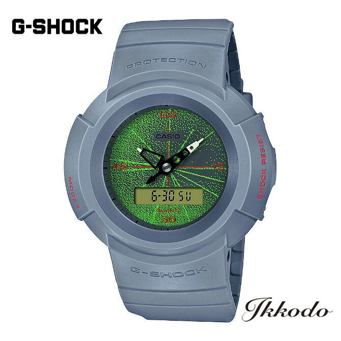 G-SHOCK Gショック カシオ AW-500シリーズ MUSIC NIGHT TOKYO クォーツ 47.7mm 国内正規品 メンズ腕時計 AW-500MNT-8AJR｜ikkodo-online