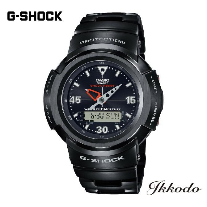 G-SHOCK Gショック カシオ AWM-500 フルメタル ソーラー電波 20気圧防水 耐衝撃構造 国内正規品 メンズ腕時計 AWM-500-1AJF