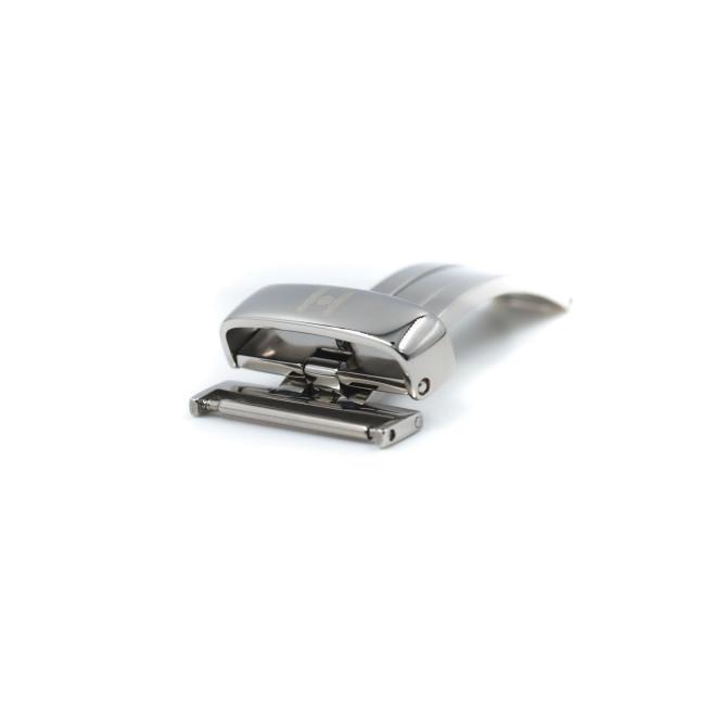 ヒルシュ HIRSCH Dバックル BC1009　20mm ポイント15倍！ ヒルシュ HIRSCH Dバックル Deployment Buckle BC1009