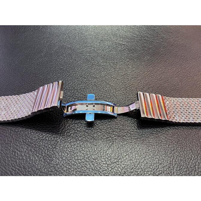 【メーカー取り寄せ品】BERTHET ベルテ ステンレスバンド ブレスレット ミラネーゼタイプ 22mmの画像