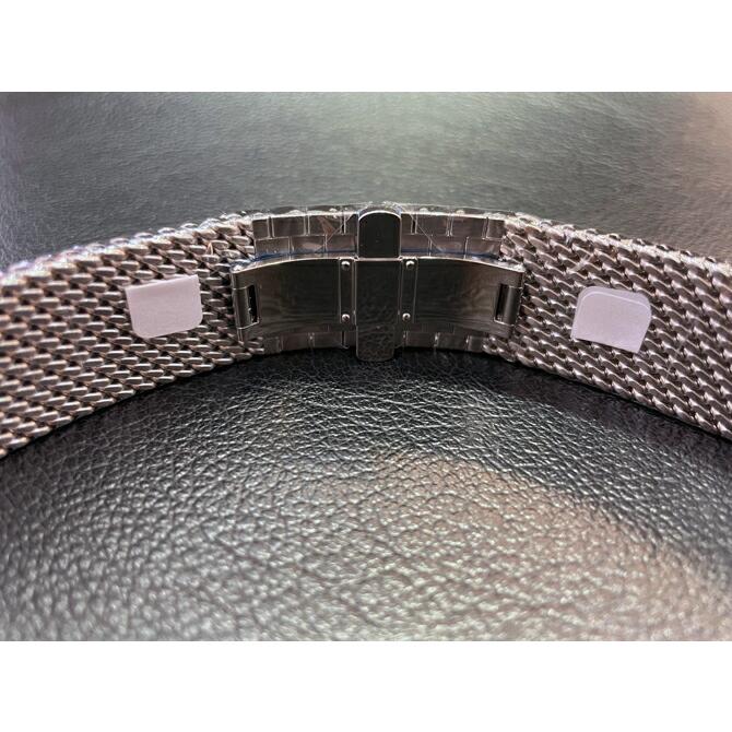 【メーカー取り寄せ品】BERTHET ベルテ ステンレスバンド ブレスレット ミラネーゼタイプ 22mmの画像