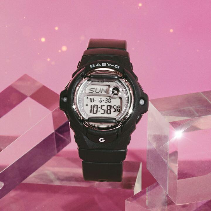 BABY-G ベビージー カシオ CASIO クォーツ BASIC 42.6mm 10気圧防水 正規品 腕時計 BG-169KB-1JF BG169KB1JFの画像