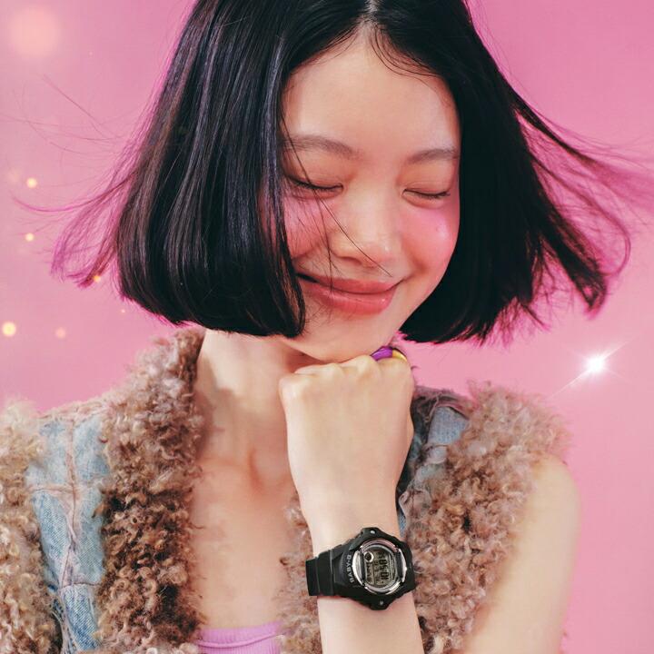 BABY-G ベビージー カシオ CASIO クォーツ BASIC 42.6mm 10気圧防水 正規品 腕時計 BG-169KB-1JF BG169KB1JFの画像