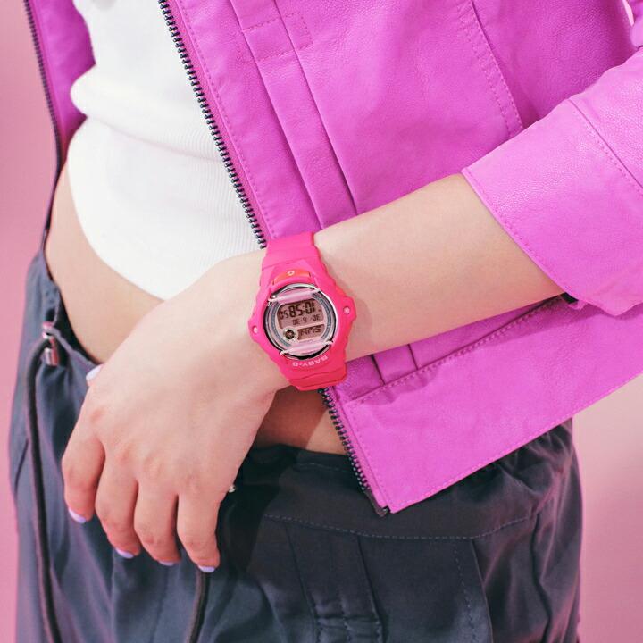 BABY-G ベビージー カシオ CASIO クォーツ BASIC 42.6mm 10気圧防水 正規品 腕時計 BG-169KB-4B1JF  BG169KB4B1JFの画像