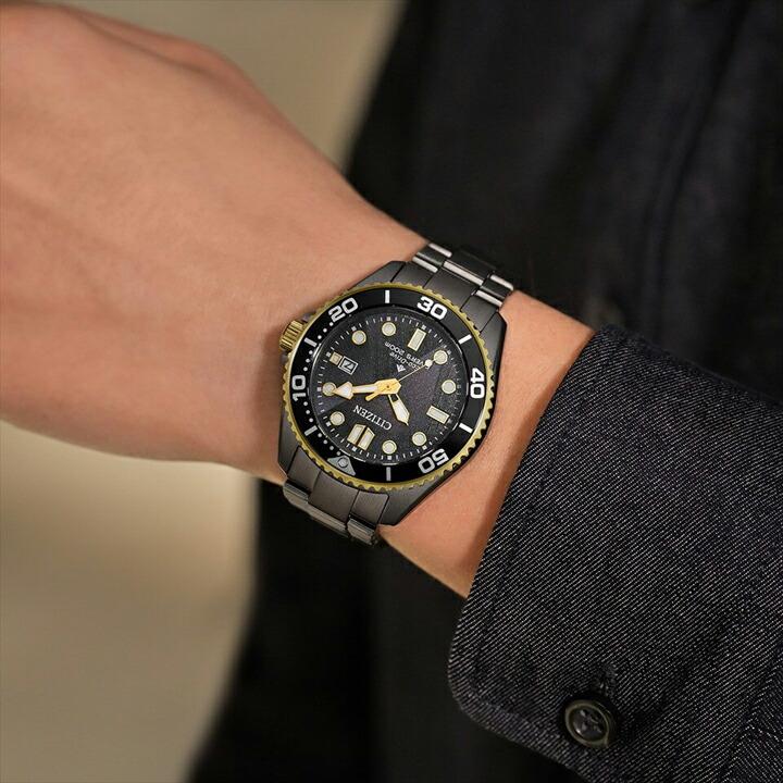 LIGHT in BLACK Eco-Drive 50th Anniversary Edition シチズン CITIZEN プロマスター ソーラー エコドライブ 200m防水 40.6mm 腕時計 BN0264-53Eの画像