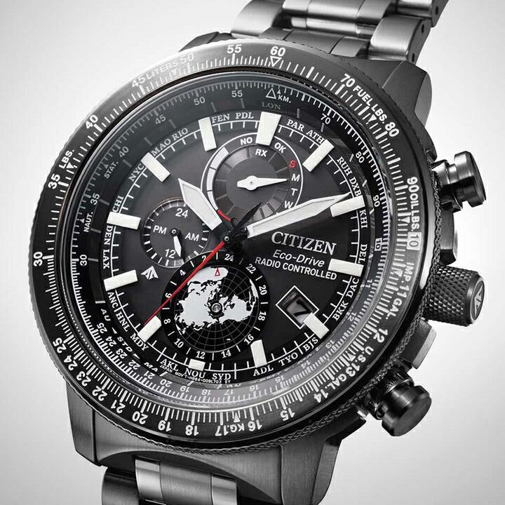 シチズン CITIZEN プロマスター スカイ PROMASTER SKY エコドライブ 電波時計 20気圧防水 BY3005-56G【BY300556G】の画像