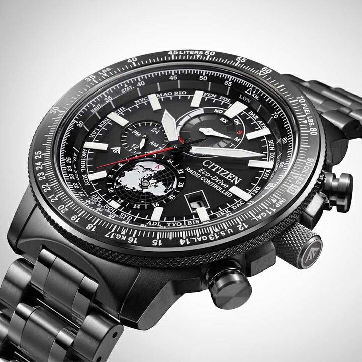 シチズン CITIZEN プロマスター スカイ PROMASTER SKY エコドライブ 電波時計 20気圧防水 BY3005-56G【BY300556G】の画像
