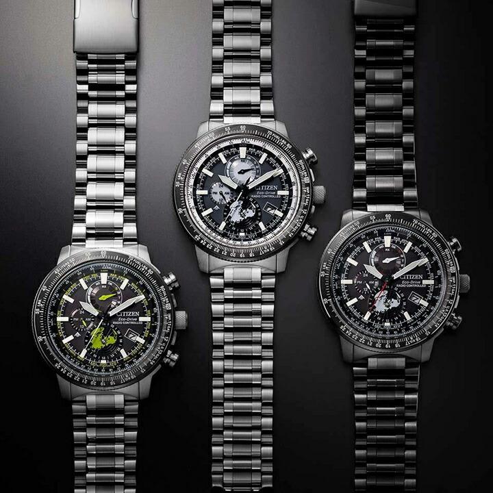 シチズン CITIZEN プロマスター スカイ PROMASTER SKY エコドライブ 電波時計 20気圧防水 BY3005-56G【BY300556G】の画像