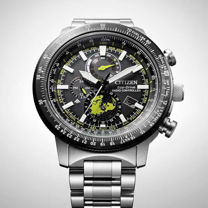 シチズン CITIZEN プロマスター スカイ PROMASTER SKY エコドライブ 電波時計 20気圧防水 BY3006-53E【BY300653E】の画像