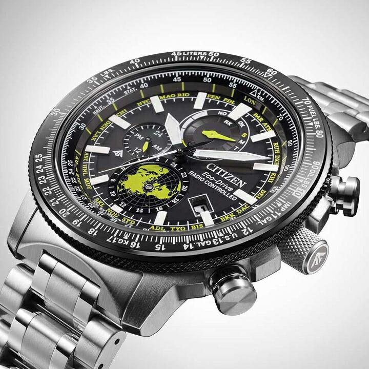 シチズン CITIZEN プロマスター スカイ PROMASTER SKY エコドライブ 電波時計 20気圧防水 BY3006-53E【BY300653E】の画像