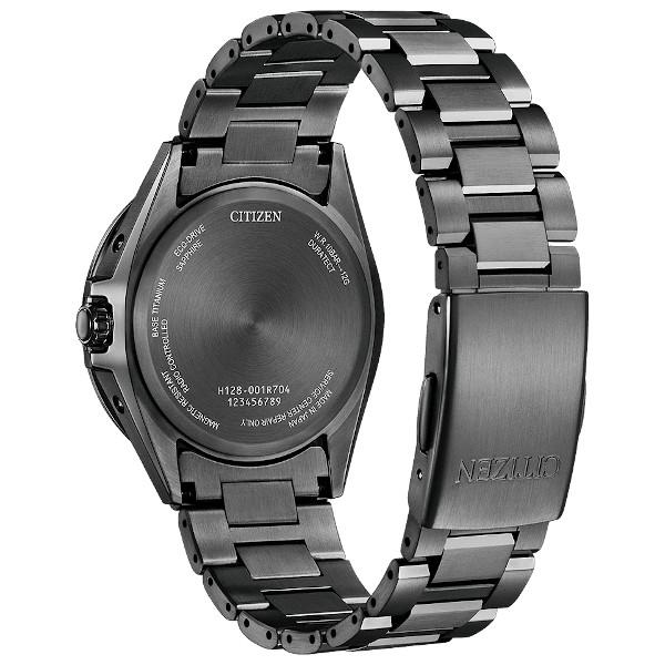 シチズン アテッサ CITIZEN ATTESA ブラックチタンシリーズ ソーラー電波 スーパーチタニウム 正規品 腕時計 CB3035-72Eの画像