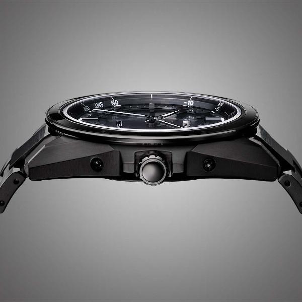 シチズン アテッサ CITIZEN ATTESA ブラックチタンシリーズ ソーラー電波 スーパーチタニウム 正規品 腕時計 CB3035-72Eの画像