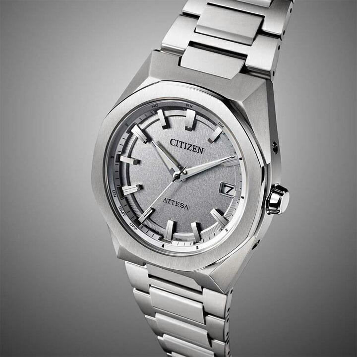 ボーナスストア＋10% シチズン アテッサ CITIZEN ATTESA  ACT Line  アクトライン 電波時計 スーパーチタニウム 39mm 正規品 腕時計 CB3040-56Hの画像