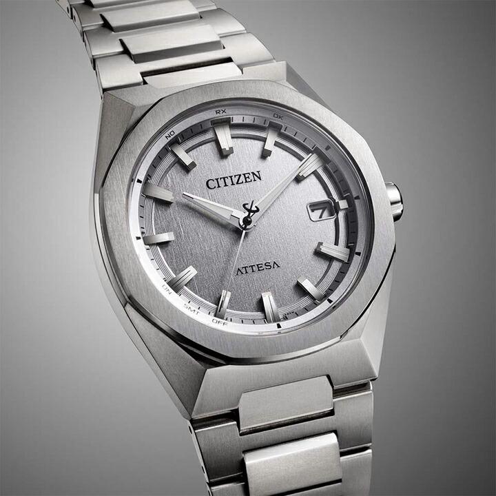 ボーナスストア＋10% シチズン アテッサ CITIZEN ATTESA  ACT Line  アクトライン 電波時計 スーパーチタニウム 39mm 正規品 腕時計 CB3040-56Hの画像