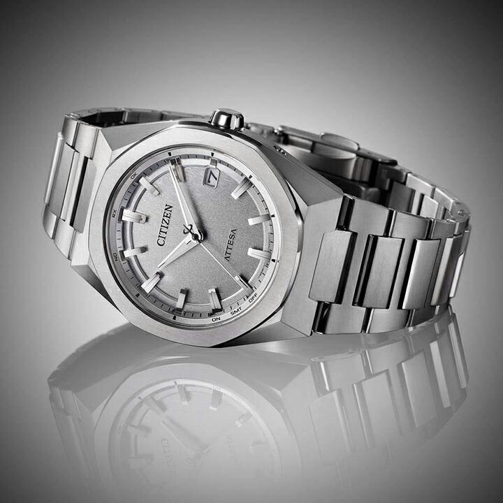 ボーナスストア＋10% シチズン アテッサ CITIZEN ATTESA  ACT Line  アクトライン 電波時計 スーパーチタニウム 39mm 正規品 腕時計 CB3040-56Hの画像