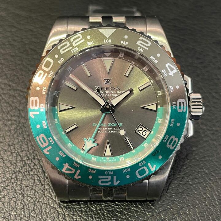 ボーナスストア＋10% ジーダ ZEEDA デュアルゾーン DUAL-ZONE 自動巻き