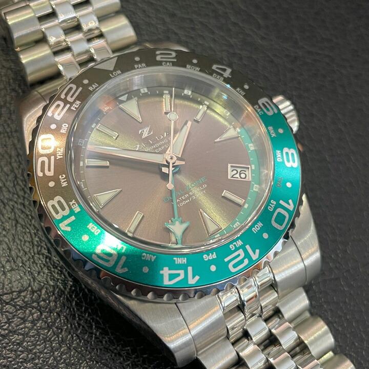 ボーナスストア＋10% ジーダ ZEEDA デュアルゾーン DUAL-ZONE 自動巻き
