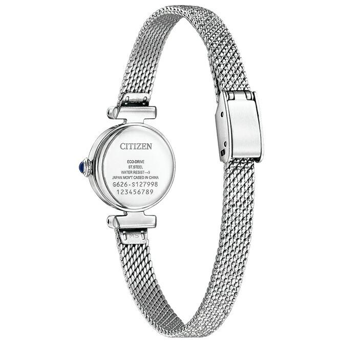 Kii キー シチズン CITIZEN ソーラー エコドライブ シルバー文字盤 正規品 レディース腕時計 EG7080-53Aの画像