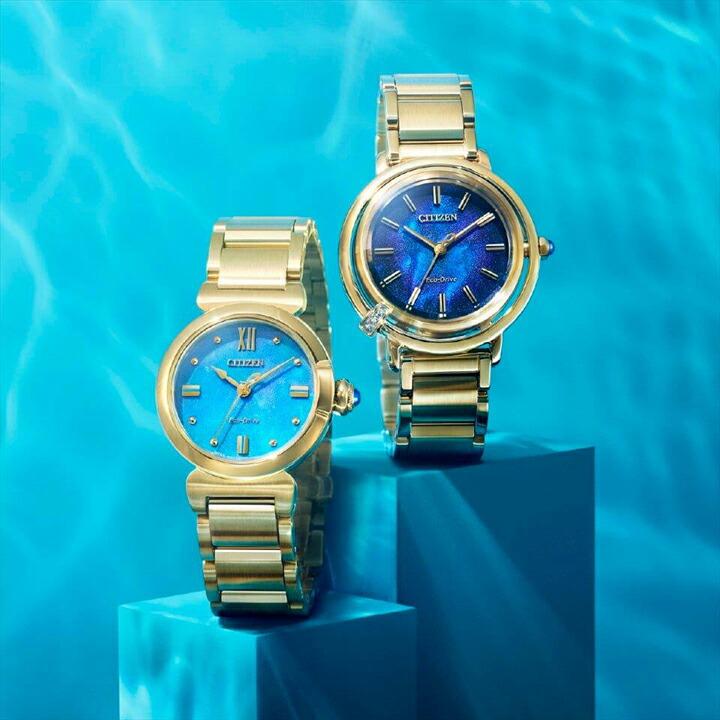 ボーナスストア＋10% 世界限定2,000本 シチズン エル CITIZEN L ARCLY Collection エコ ドライブ ソーラー 正規品 レディース腕時計 EM1099-57Lの画像