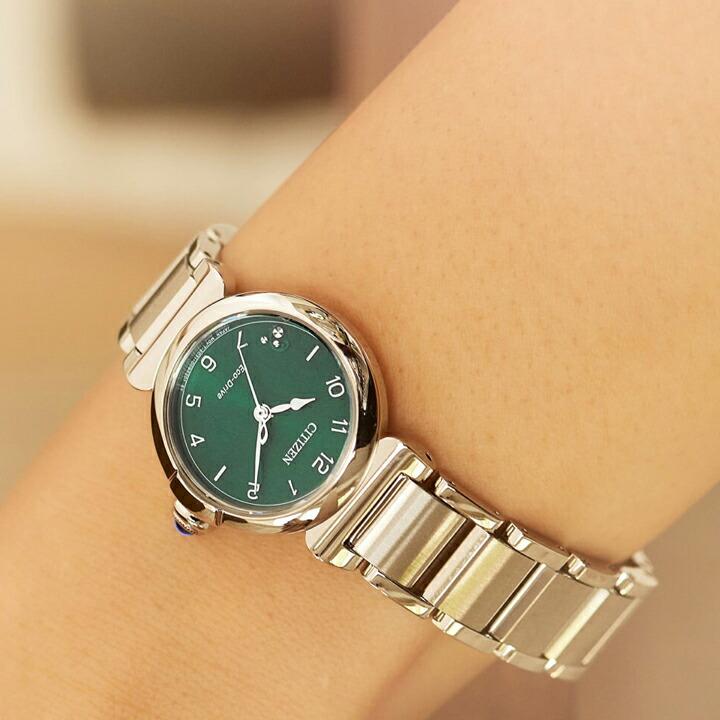 ボーナスストア＋10% シチズン エル  L ROUND Collection スズラン エコ ドライブ ソーラー 26mm 正規品 レディース腕時計 EM1130-83X EM113083Xの画像