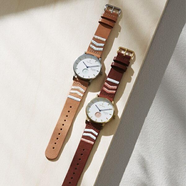 トリワ TRIWA CORAL FALKEN BROWN EMBROIDERED CLASSIC コーラル 