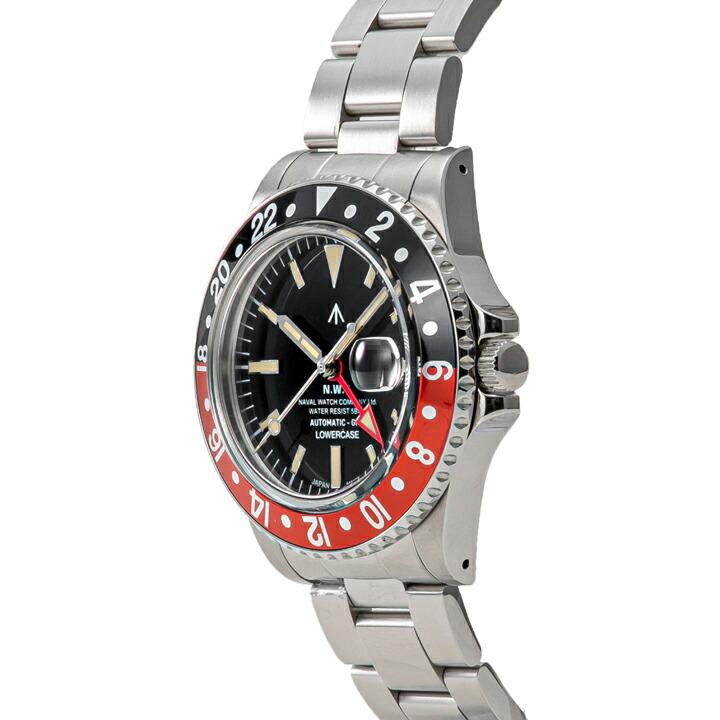 ナバルウォッチ Naval Watch Produced By LOWERCASE ローワーケース 40.8mm 自動巻き GMT 正規品  メンズ腕時計 FRXD004の画像