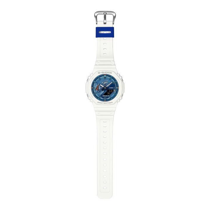RYO ISHIKAWA SIGNATURE MODEL 石川遼モデル G-SHOCK Gショック カシオ ジーショック 2100シリーズ 45.4mm 20気圧防水 耐衝撃構造 国内正規品 GA-2100RI25-7AJRの画像