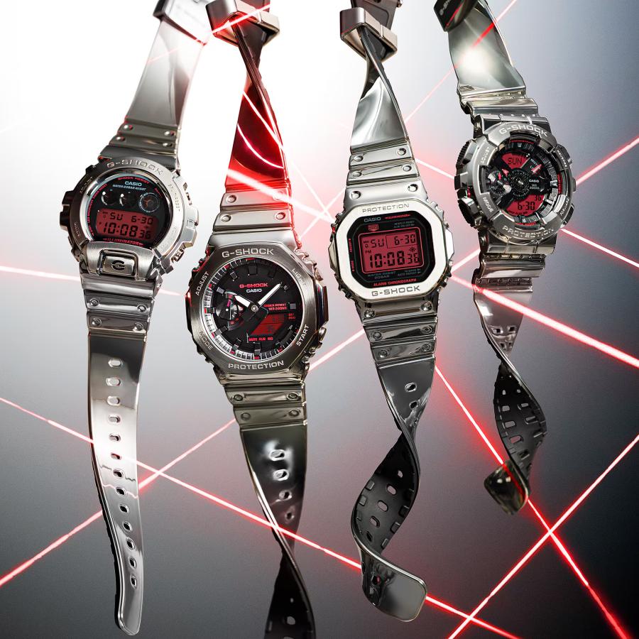 G-SHOCK Gショック カシオ ジーショック 110シリーズ クォーツ 48.8mm 20気圧防水 耐衝撃構造 国内正規品 GM-110YRA-8AJF GM110YRA8AJFの画像