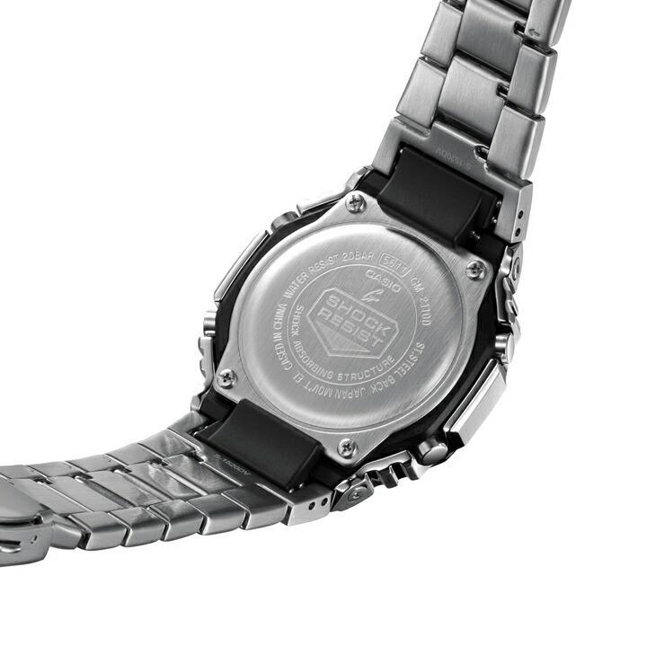 G-SHOCK Gショック カシオ ジーショック GM-2110Dシリーズ  2100デザイン クォーツ 44.4mm 耐衝撃構造 正規品 GM-2110D-7AJF GM2110D7AJFの画像