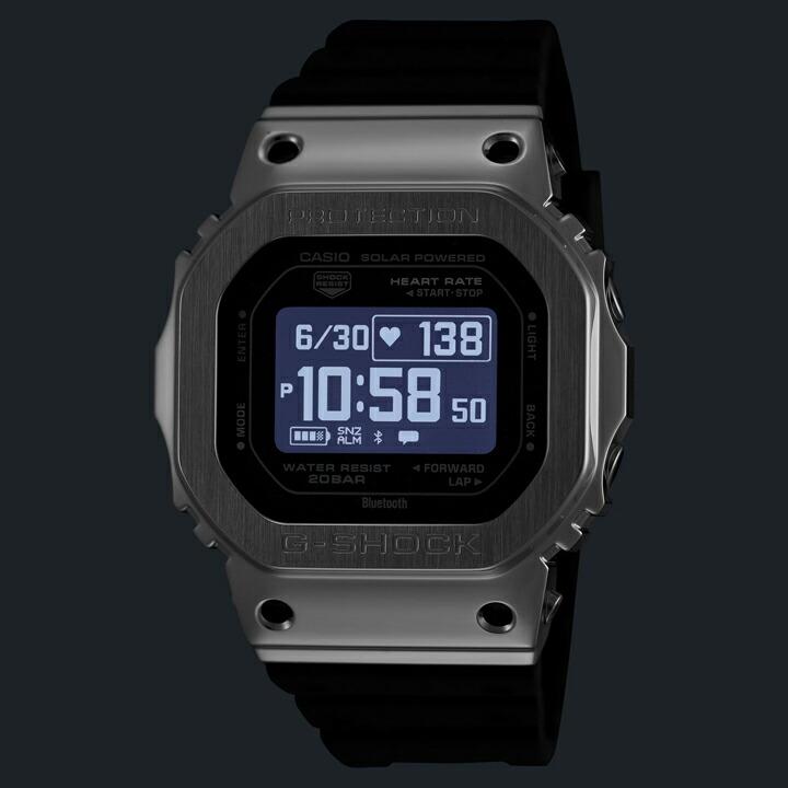 G-SHOCK Gショック カシオ ジーショック G-SQUAD GM-H5600 SERIES ソーラー 44mm 20気圧防水 耐衝撃構造 国内正規品 GM-H5600-9JR GMH56009JRの画像