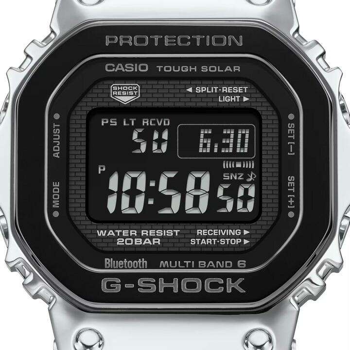 G-SHOCK Gショック カシオ ジーショック フルメタル 5000シリーズ 43.2mm 20気圧防水 耐衝撃構造 国内正規品 GMW-B5000BT-1JF  GMWB5000BT1JFの画像