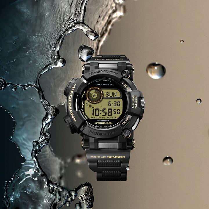 G-SHOCK Gショック カシオ MASTER OF G - SEA FROGMAN 53.3mm ISO200m