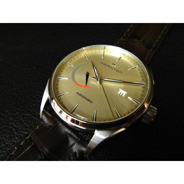 ボーナスストア＋10% ハミルトン HAMILTON ジャズマスター パワーリザーブ Jazzmaster Power Reserve 自動巻き 正規品 腕時計 2年保証 H32635521の画像