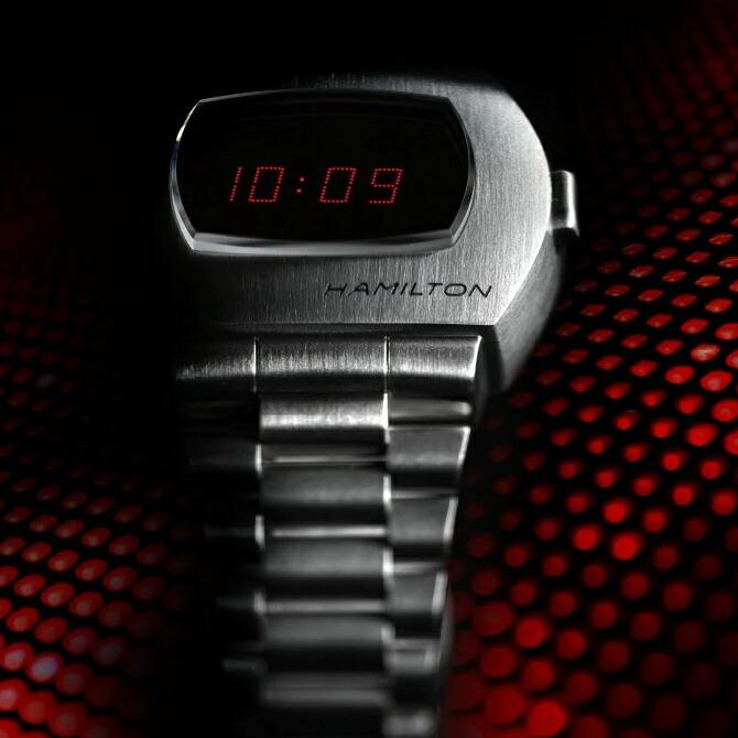 ボーナスストア＋10% ハミルトン HAMILTON PSR DIGITAL QUARTZ パルサー クォーツ 40.8mm  正規品 2年保証 腕時計 H52414130｜ikkodo-online｜07